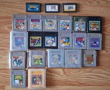 12 Gameboy Games/Cartridges