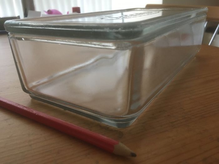 Vintage Electrolux Large Glass Box