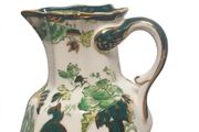 Mason's Chartreuse pattern jug