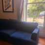 dark blue navy corner  sofa Image 2