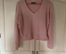 Abercrombie & Fitch pink sweater size S