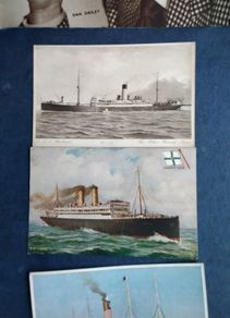 Five Assorted   Postcards
