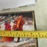 Vintage 1991 Fedoskino Russian Lacquer Box Peasant Lovers Scene. Image 2