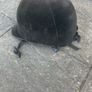 Childs horse riding helmet, boots and whip Image 4