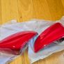 VW Golf Mk7 OEM Mirror Caps Tornado Red LY3D + Side Indicators Image 2