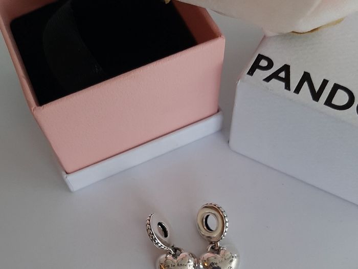 2 New genuine pandora charms mother in law and daughter in law