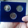 1979 Isle Of Man Proof One Pound Coins Image 3
