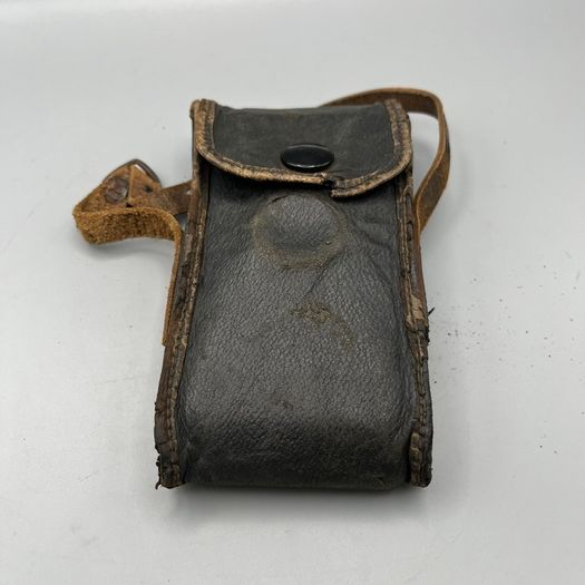 Jiffy Kodak Vp Vest Pocket Bakelite 127 Camera with Original Leather Case-SPARES