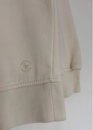 Sinead Keary cold shoulder sweatshirt