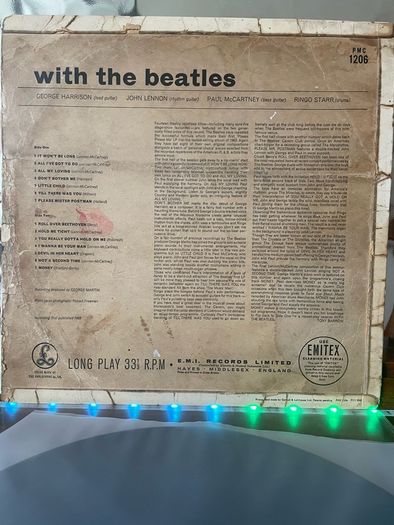 The Beatles - With The Beatles (1963 / First Press / Mono)