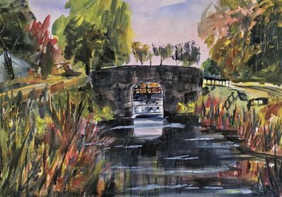 grand canal watercolour