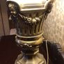 Huge rare very heavy stunning brass lamp Image 2