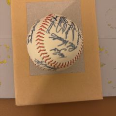New York Baseball signed
