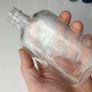 210 - Set of Two Vintage Cork Distilleries Company Clear Glass Decorative Collectible Whiskey Vodka Bottles Image 2
