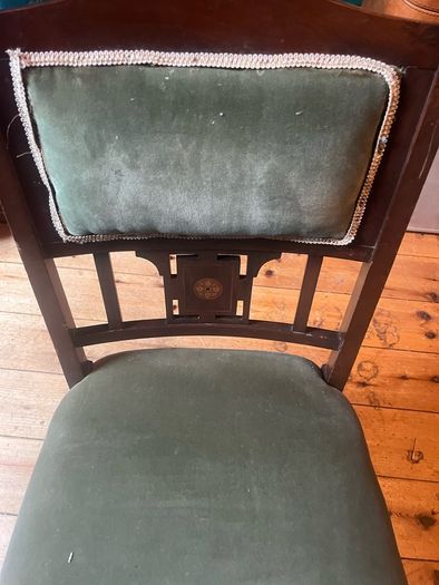 Victorian nursing chair