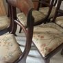 Set of Regency Style Mahogany Bar Back Dining Chairs Image 10