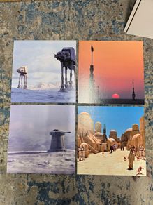 Star wars card back drops