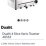 dualit 4 slice toaster Image 5