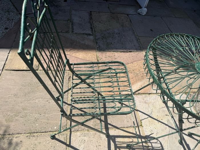 Wrought Iron Table And Chairs