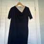 COS navy dress Image 3
