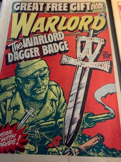 Warlord Comics 69, 71, 74 and 76 DC Thomson