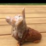 Vintage Ceramic Dog Figure Image 3