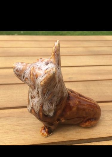 Vintage Ceramic Dog Figure