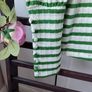 Bnwt green striped top savida. Medium Image 3