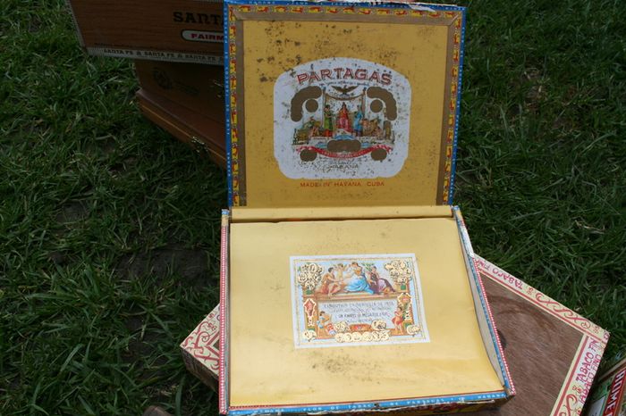Vintage Wood Cigar Boxes