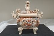 Meiji Taisho Period Japanese Koro Jar