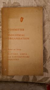 Committee On Industrial Organisation. Report On Survey Of The Pottery, China, And Earthenware Industry.