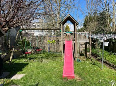 Jungle Gym Swings and Slide