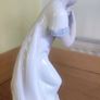 Lladro Girl & Her Puppy Pulling Her Dress Nao Excellent Condition Lovely Image 3