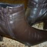 Brown ankle boots Leather Wallis Size Uk 6 Eu 39 Great Used Condition Image 7