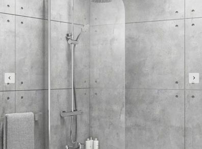 Kiimat Flat Bath Screen with Rounded Edge