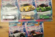 Hot wheels 90s street scene full set