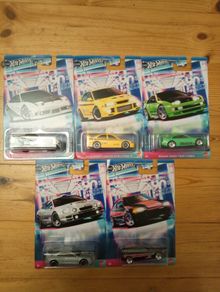 Hot wheels 90s street scene full set
