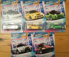 Hot wheels 90s street scene full set