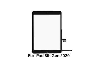 For iPad 10.2" 2020 8th Gen Digitizer Touch Screen Replacement Glass Black New - FHT21IPDLCD