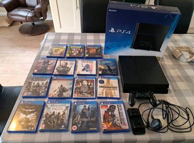 PlayStation 4 Console Bundle Mint + 15 Top Games