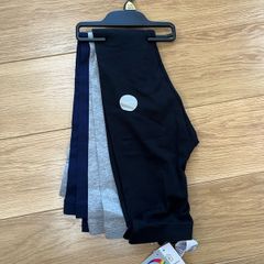 F&F 3 Pack Girl Leggings, age 9-10 NEW