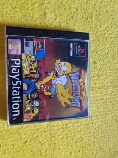 The Simpsons Wrestling PlayStation1 Ps1 PlayStation2 Ps2 games Original