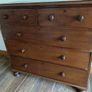 Mahogany chest of drawers Image 10