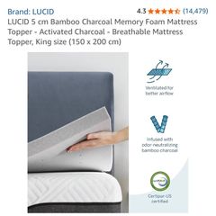 memory foam mattress topper