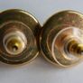 Vintage 60's Faux Pearl Rhinestone Earrings Image 7
