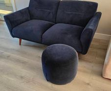 Sofa & Matching Foot Stool