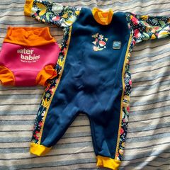 Baby 3-6 months swim nappy & wetsuit