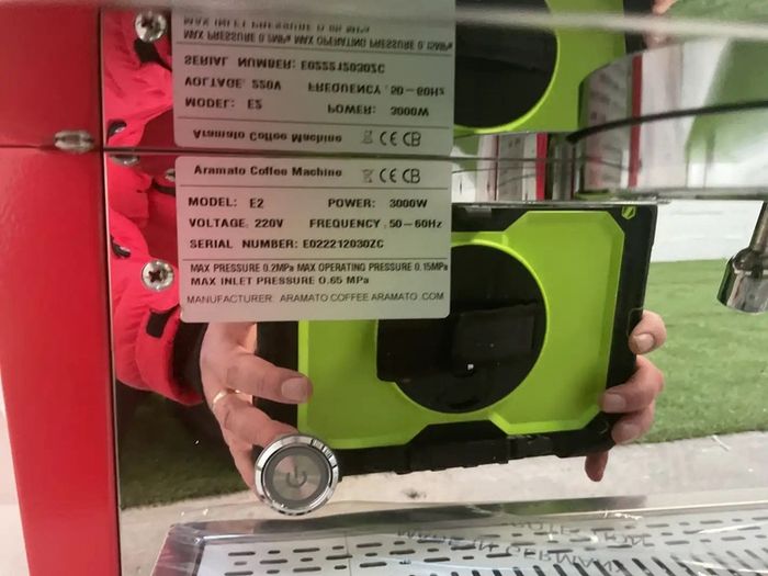 Brand New Aramato E2 Commercial Coffee Machine - 2 Group