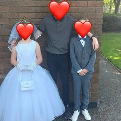 Boys 3 piece communion suit