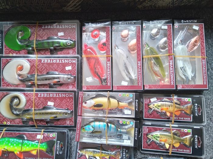 Fishing lures Westin and Strike pro